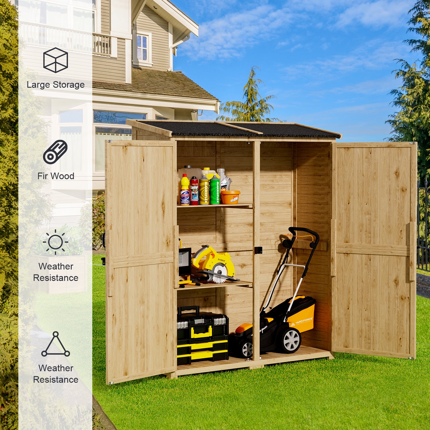 Outdoor good storage