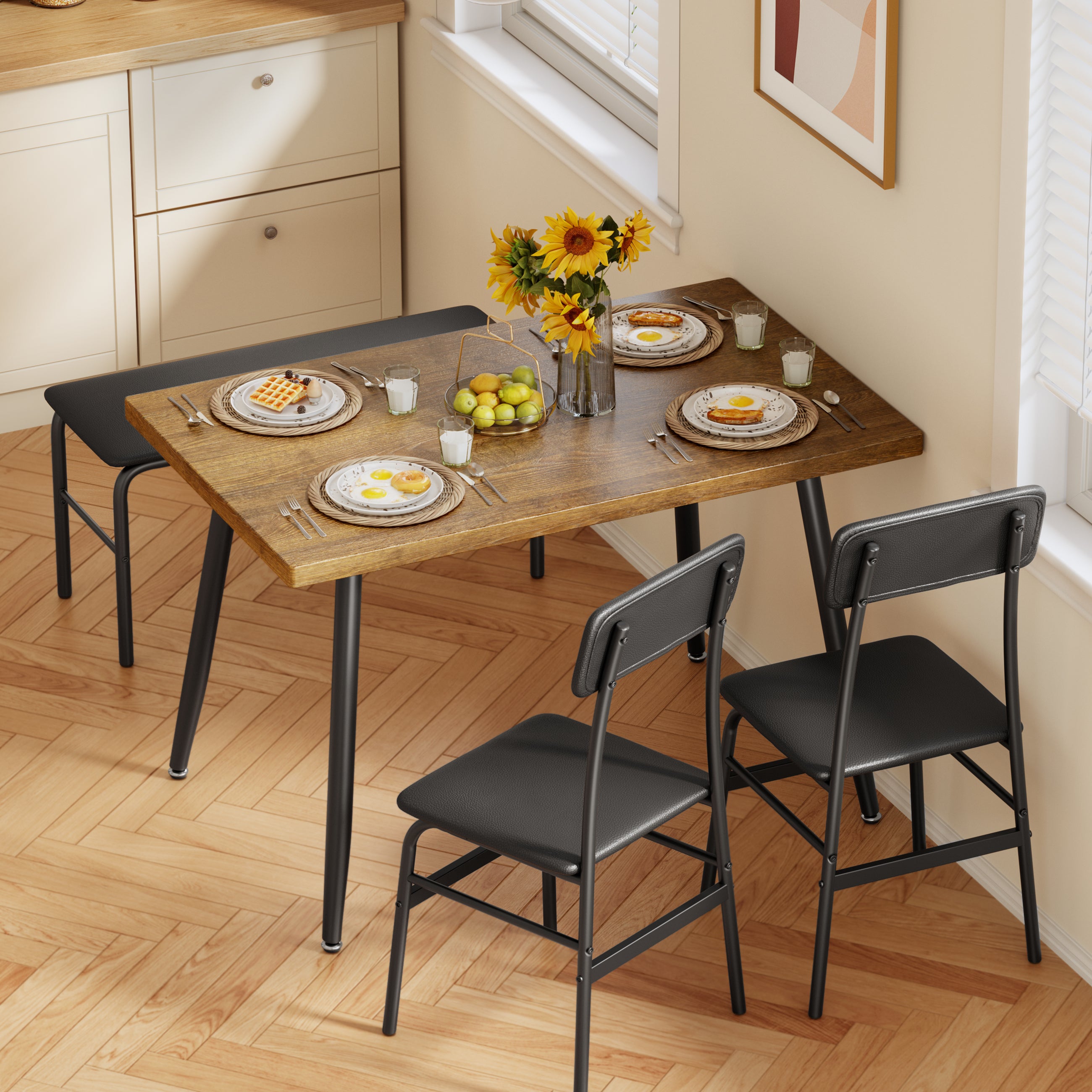 2 chair kitchen discount set